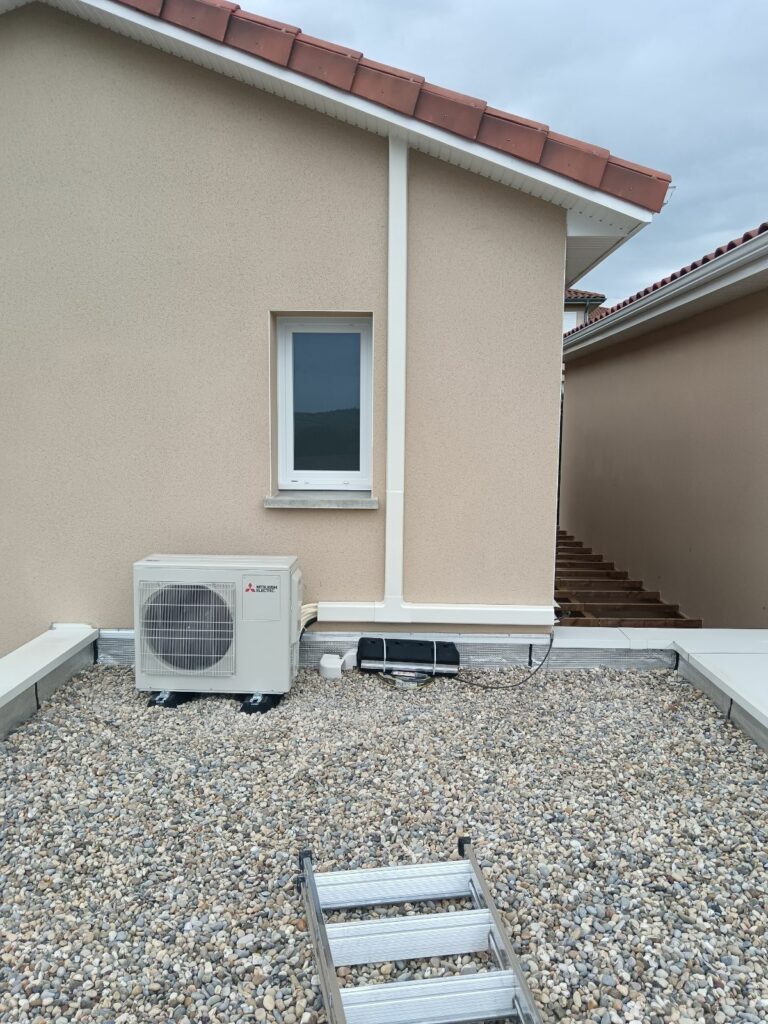 Installation groupe externe