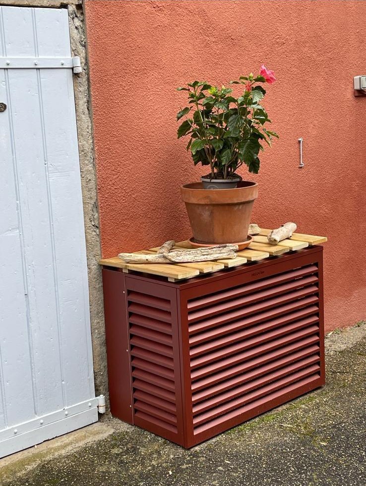 Réalisations cache clim extérieur