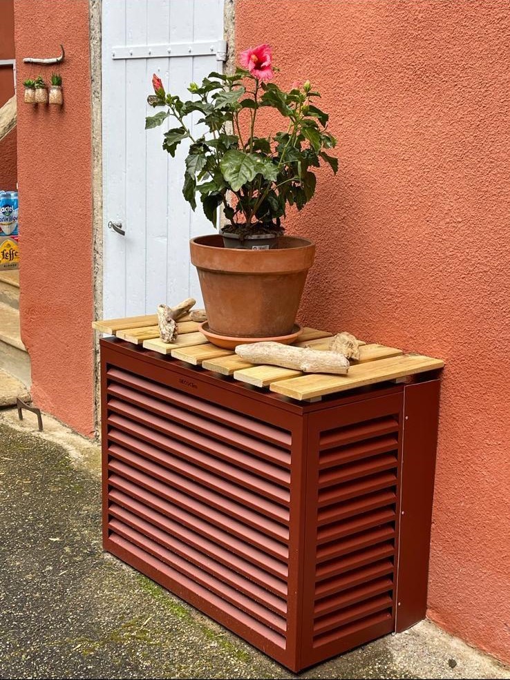 Réalisations cache clim extérieur